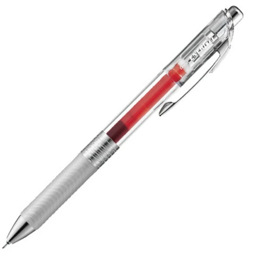 Pentel EnerGel InFree Gel Pen 0.5mm – Red | Smooth Japanese Gel Pen (NZ)