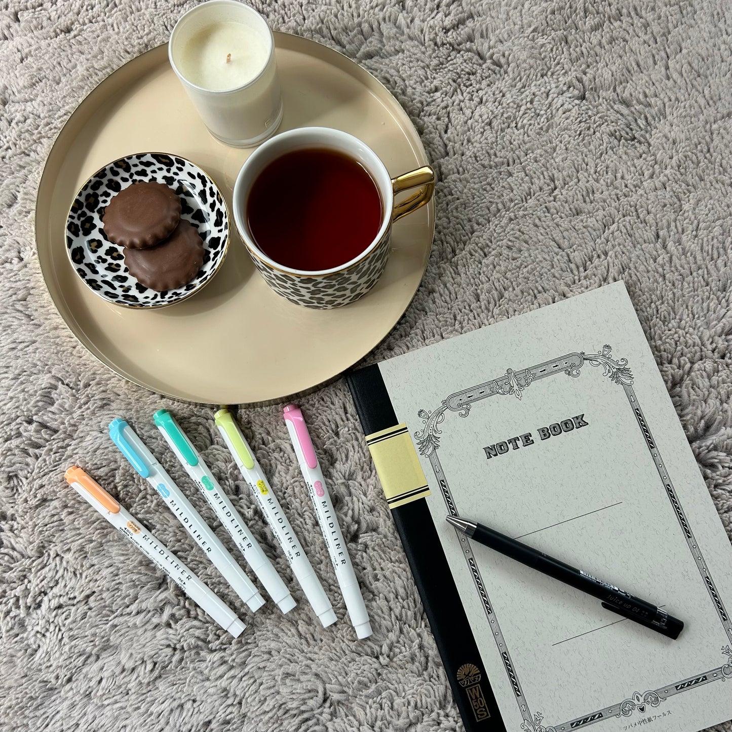 ZEBRA Mildliner Highlighters – 5 Color Sets | Soft & Natural (NZ Stock)