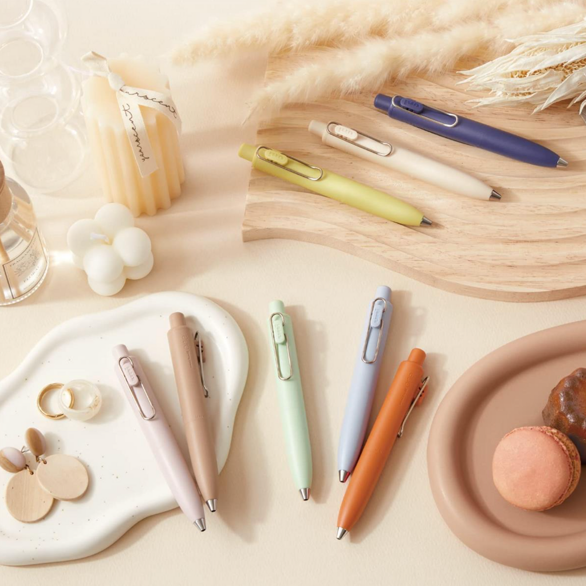 uni-ball one P 0.5mm Gel Pen | Grape & Yogurt (NZ Stock)