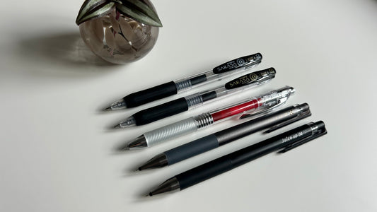 Why Japanese Black Gel Pens Feel Different
