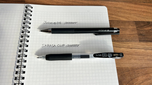 Juice Up vs Sarasa Clip: Which Japanese Gel Pen Fits Your Writing Style?