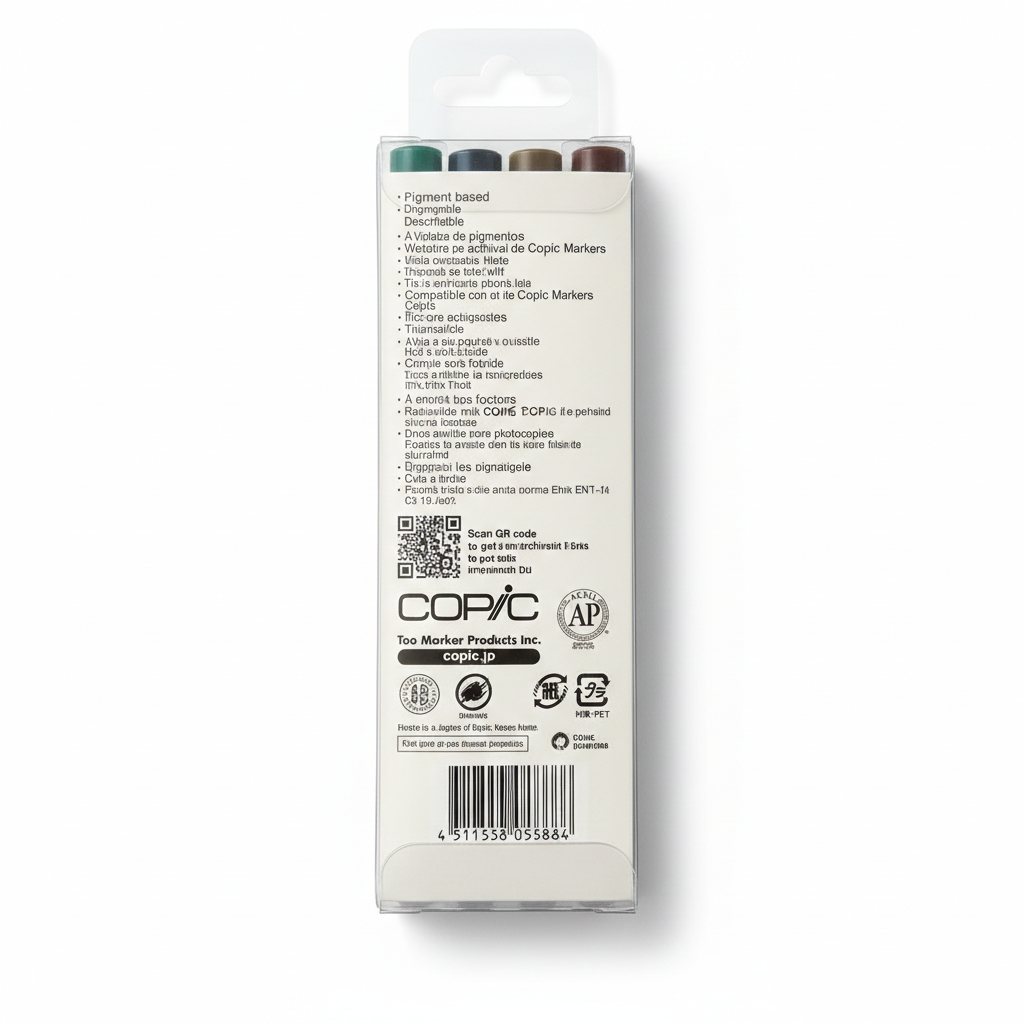 Copic Multiliner Color Set (4-Pack) – Precision Fineliner Pens (NZ)
