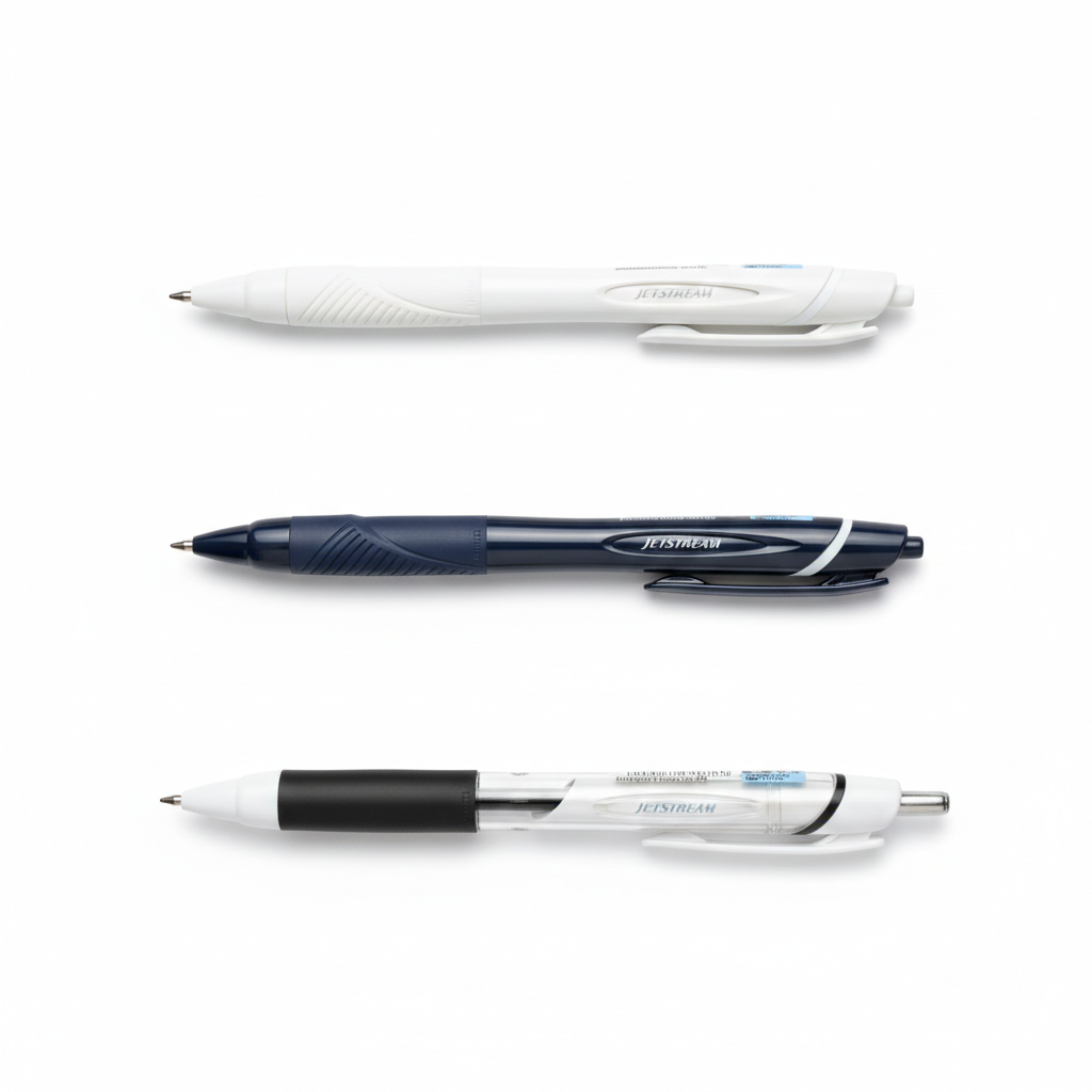 UNI Jetstream Ballpoint Pen – Smooth Japanese Pen (Black Ink, NZ Stock)