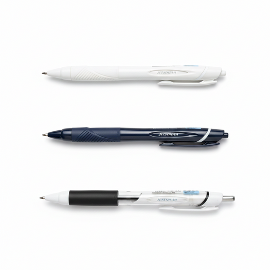 UNI Jetstream Ballpoint Pen – Smooth Japanese Pen (Black Ink, NZ Stock)