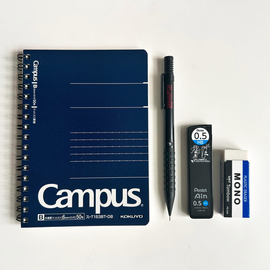 The Smash Study Set - Pentel Smash & KOKUYO Notebook (NZ Stock)