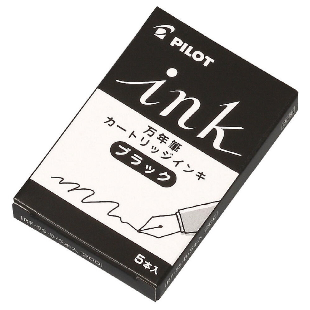 PILOT Fountain Pen Ink Cartridges – Black & Blue-Black | 5-Pack & 12-Pack (NZ Stock)