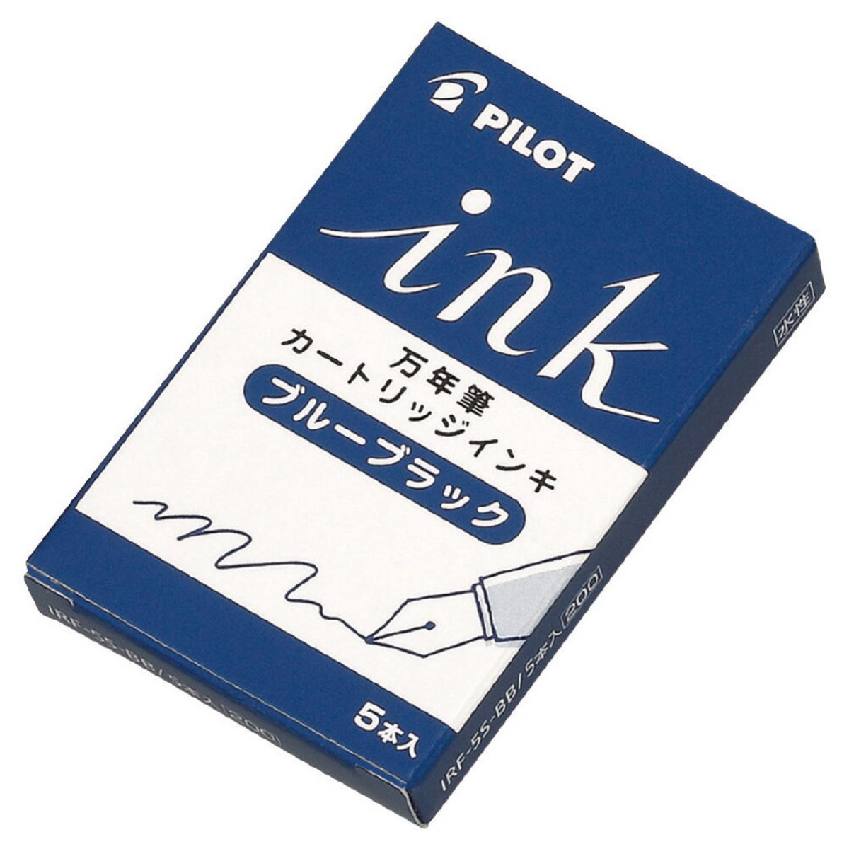 PILOT Fountain Pen Ink Cartridges – Black & Blue-Black | 5-Pack & 12-Pack (NZ Stock)