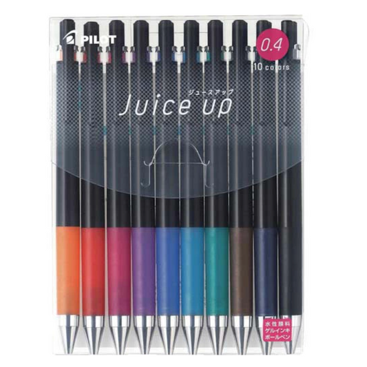 Pilot Juice Up 0.4mm Gel Pens – 10 Color Set (NZ Stock)
