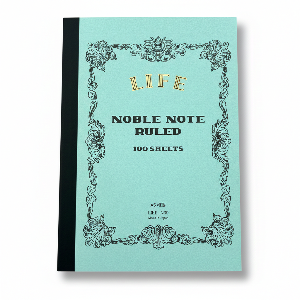 LIFE Noble Note A5 – Premium Japanese Notebook (Ruled / Grid / Plain)
