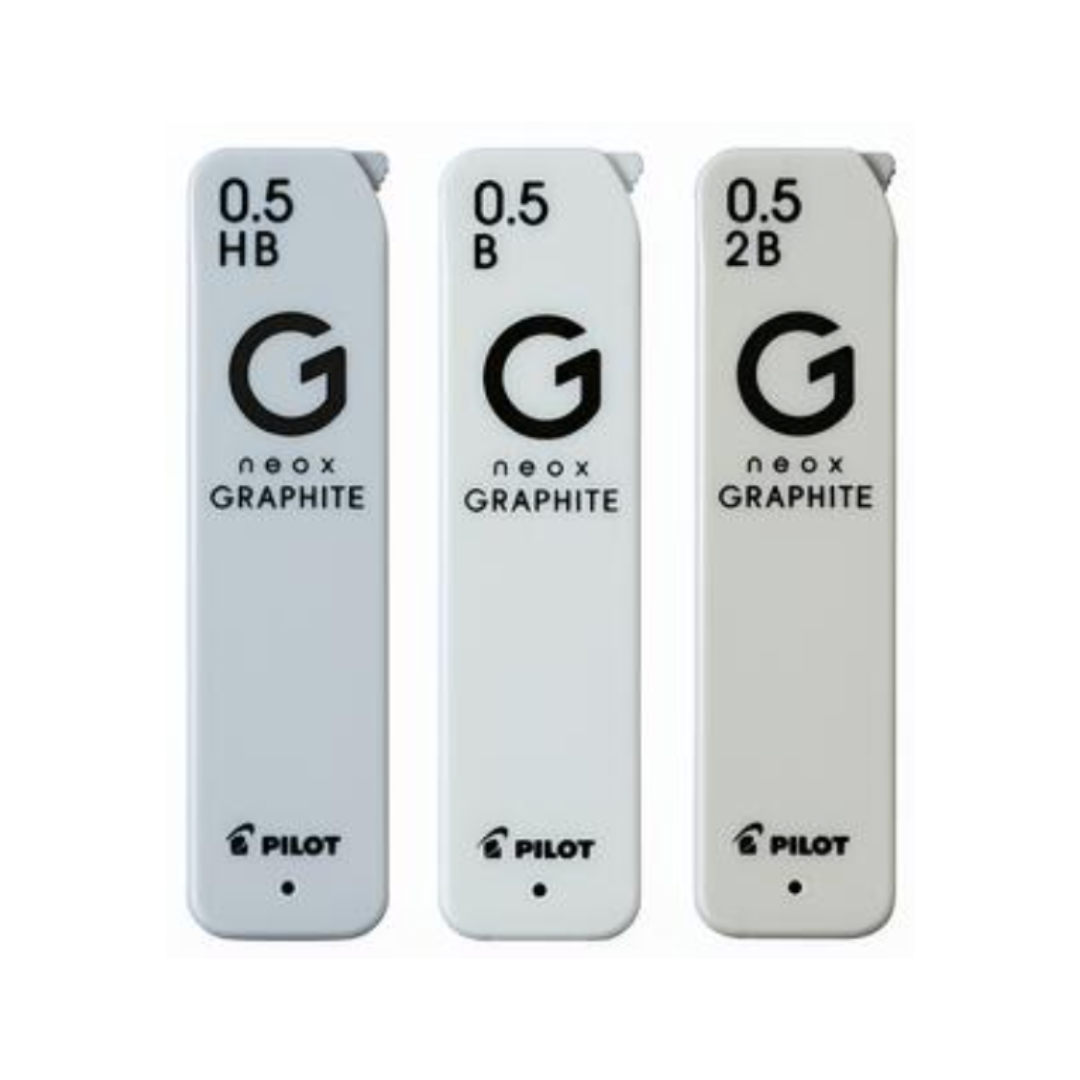 Pilot Neox Graphite 0.5mm Mechanical Pencil Leads | HB, B & 2B (NZ Stock)