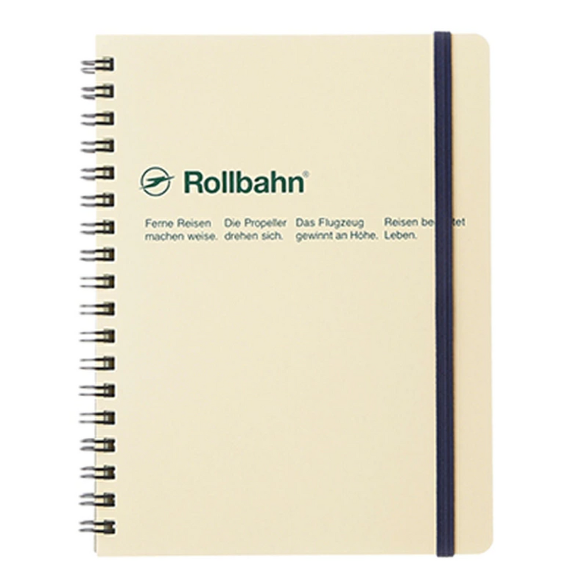 DELFONICS Rollbahn Spiral Bound Grid Notebook – Large (NZ Stock)