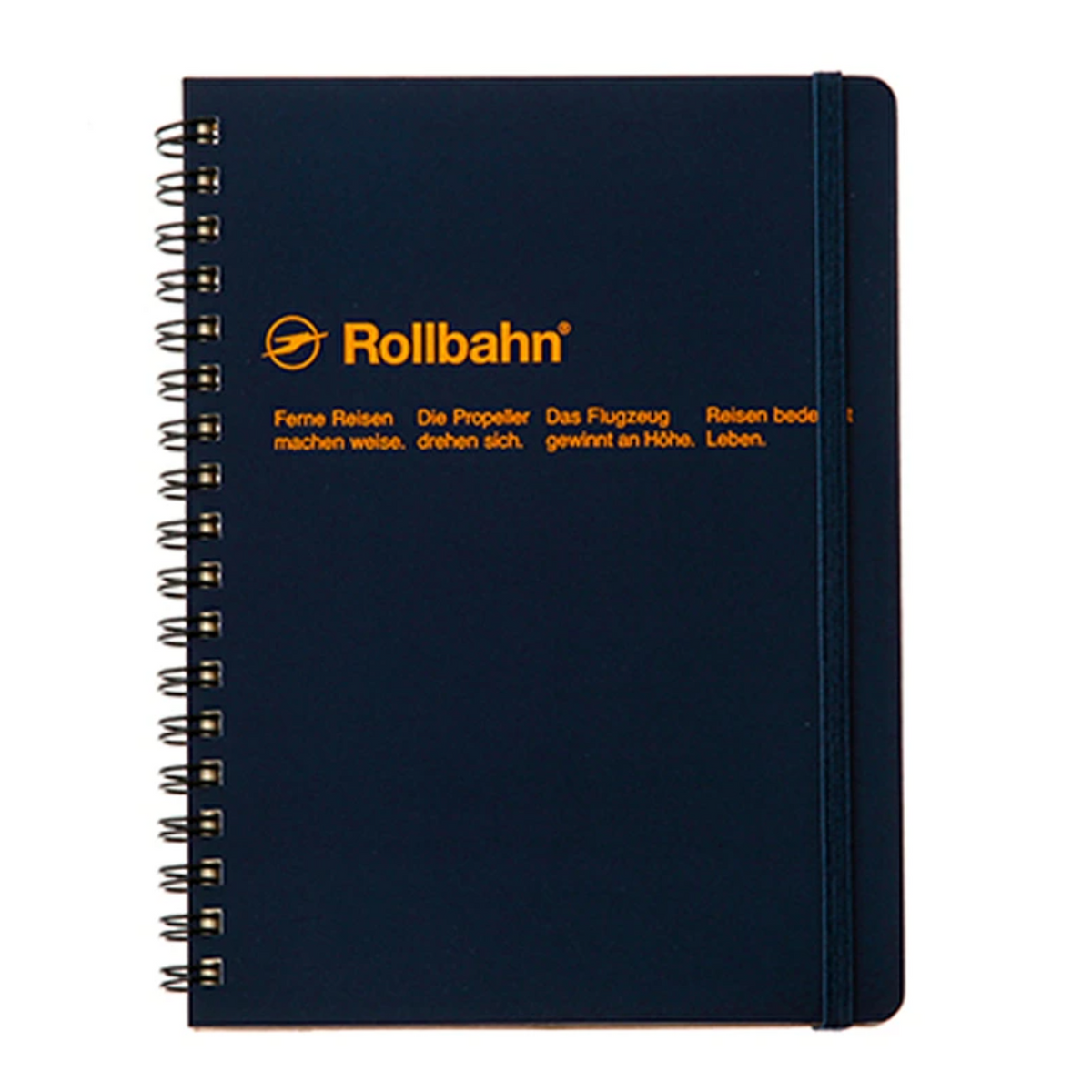 DELFONICS Rollbahn Spiral Bound Grid Notebook – Large (NZ Stock)