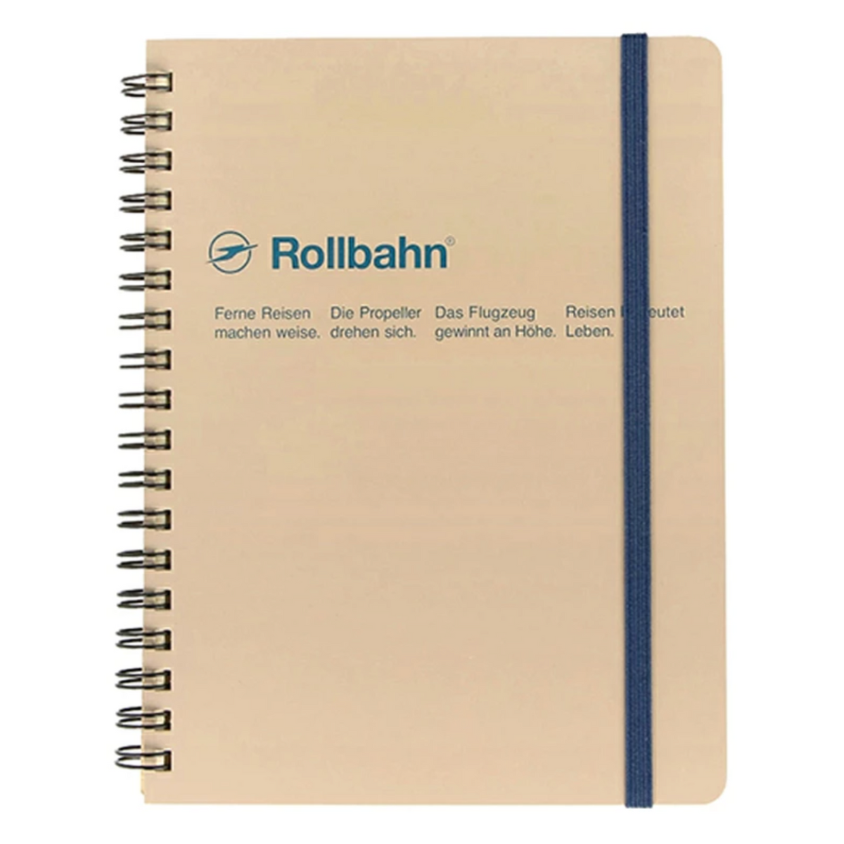 DELFONICS Rollbahn Spiral Bound Grid Notebook – Large (NZ Stock)