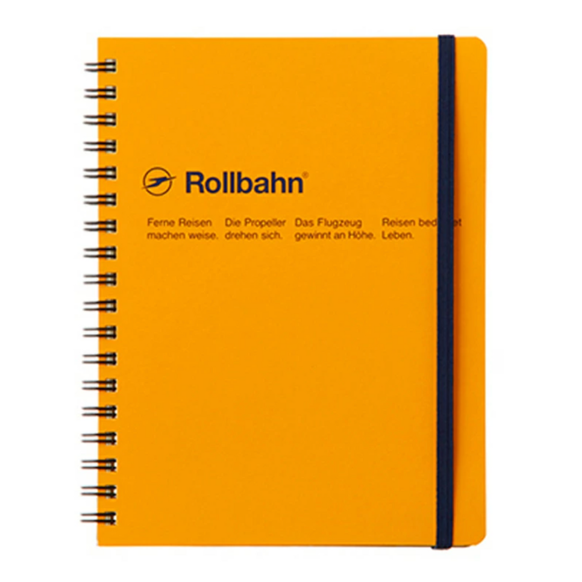 DELFONICS Rollbahn Spiral Bound Grid Notebook – Large (NZ Stock)