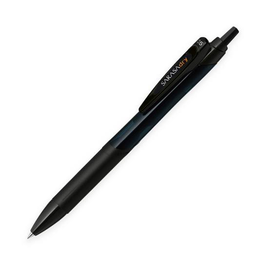 ZEBRA SARASA dry 0.5mm Gel Pen – Dark Black | Limited Edition (NZ Stock)