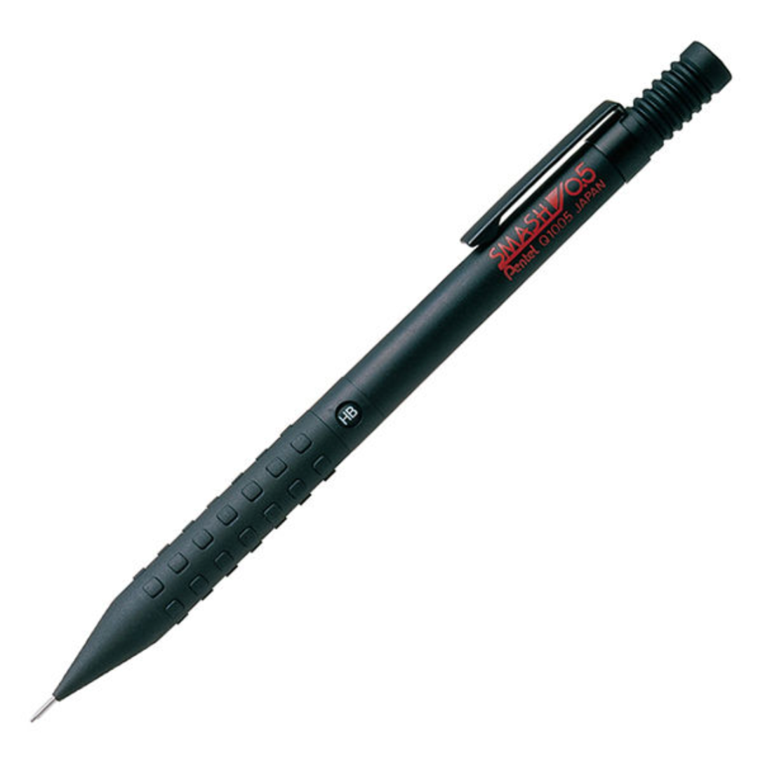 Pentel Smash Mechanical Pencil 0.5mm – Black (NZ Stock)