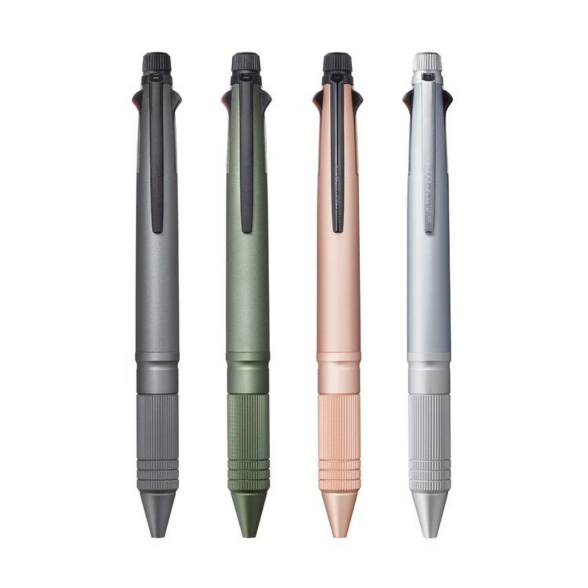 Uni Jetstream 4&1 Metal Edition 0.5mm | Gunmetal & Dark Green (NZ Stock)