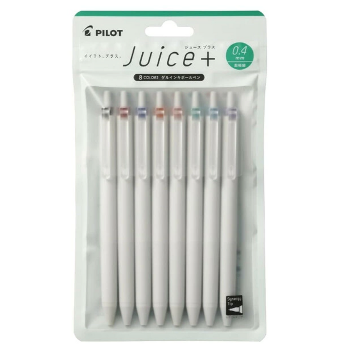 Pilot Juice Plus 0.4mm Gel Pens – 8 Color Set (NZ Stock)