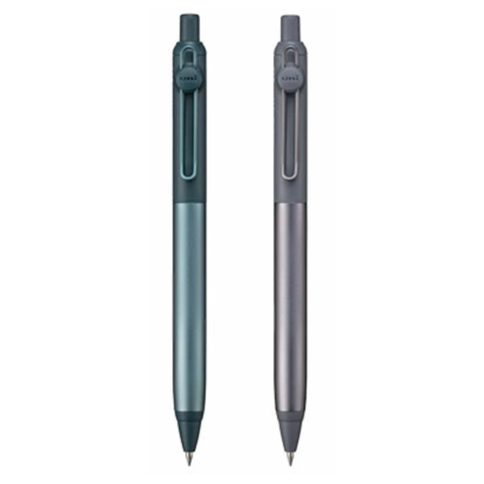 Uni-ball ZENTO Flow Model 0.5mm Gel Pen | Jade & Hematite (NZ Stock)