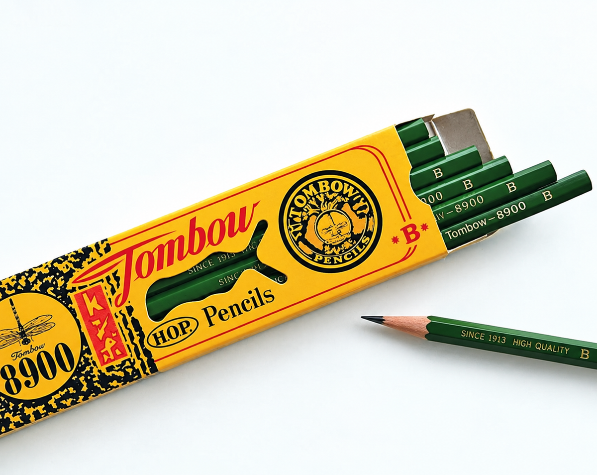 Tombow 8900 B Graphite Pencils – Box of 12 | NZ Stock