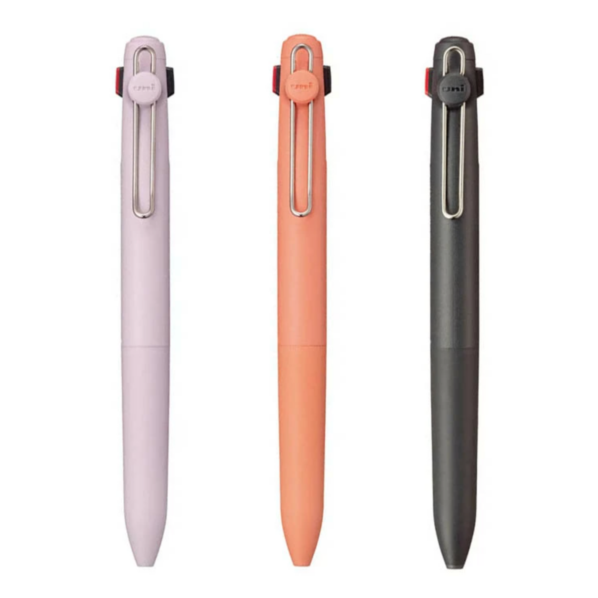 uniball ZENTO 3 0.5mm 3-Color Ballpoint Pen | Lavender & Slate Gray (NZ Stock)